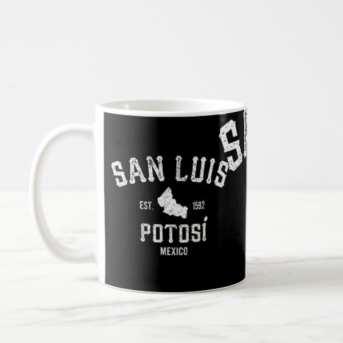 San Luis Potosi Mexico Mapa Est 1592 Estado De San Coffee Mug