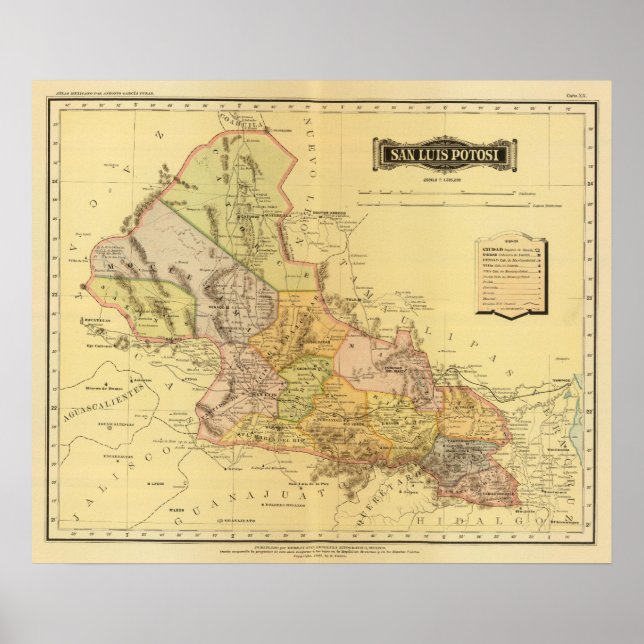 San Luis Potosi Poster (Front)