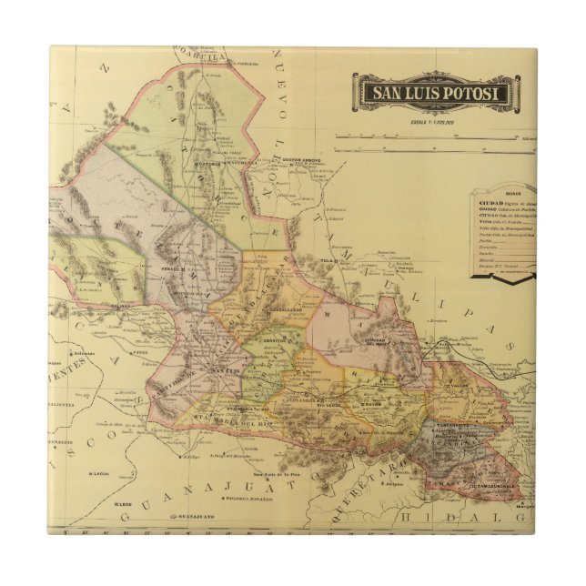 San Luis Potosi Tile (Front)