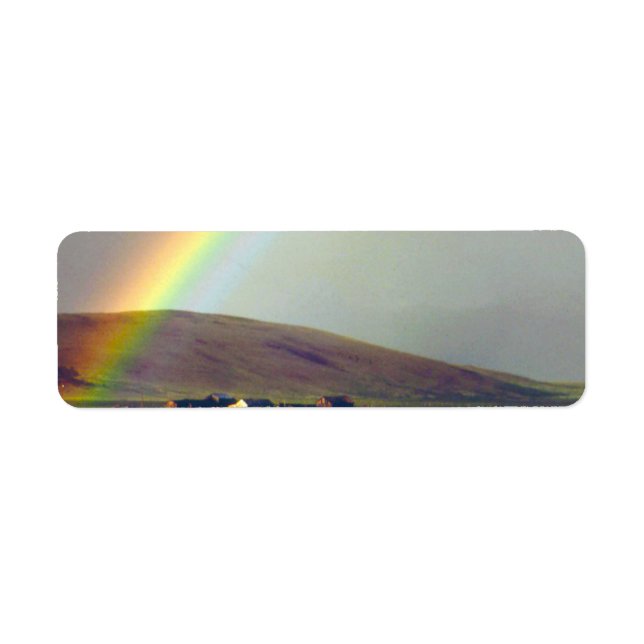 San Luis Valley After Rain Label (Front)