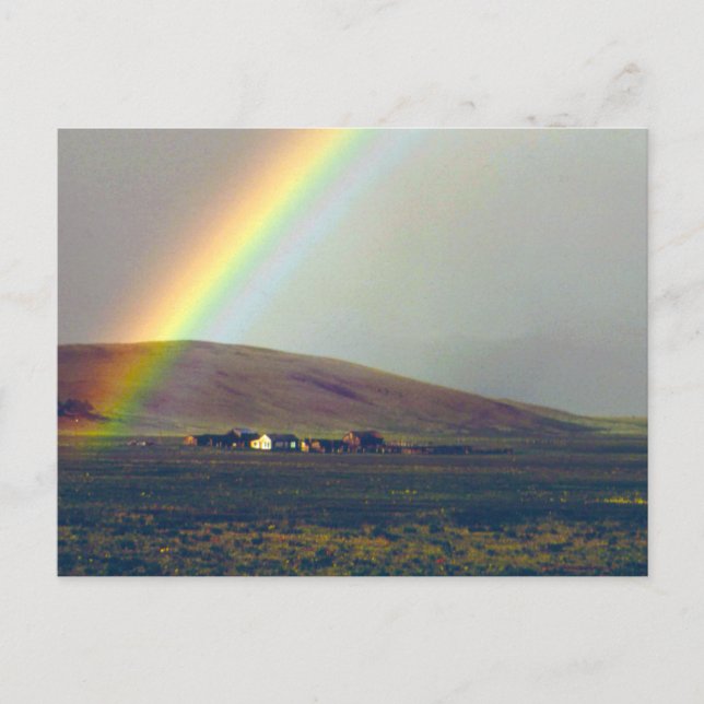 San Luis Valley After Rain Postcard (Front)