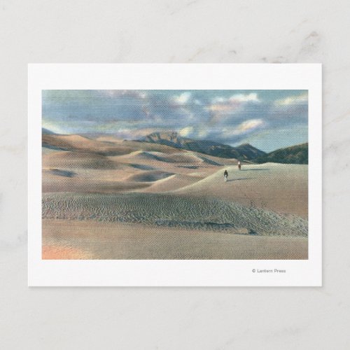 San Luis Valley Colorado _ Great Sand Dunes Postcard