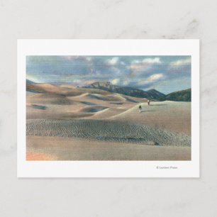 San Luis Valley, Colorado - Great Sand Dunes Postcard