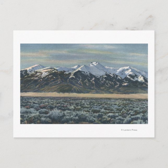 San Luis Valley, Colorado Postcard (Front)