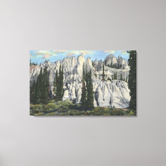 San Luis Valley, Colorado - Wheeler National Canvas Print (Front)