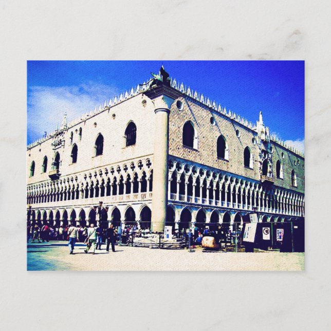 San Marco Square, Venice postcard (Front)
