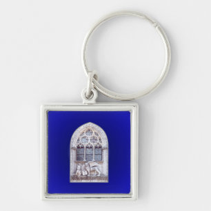San Marco Winged Lion Window Keychain