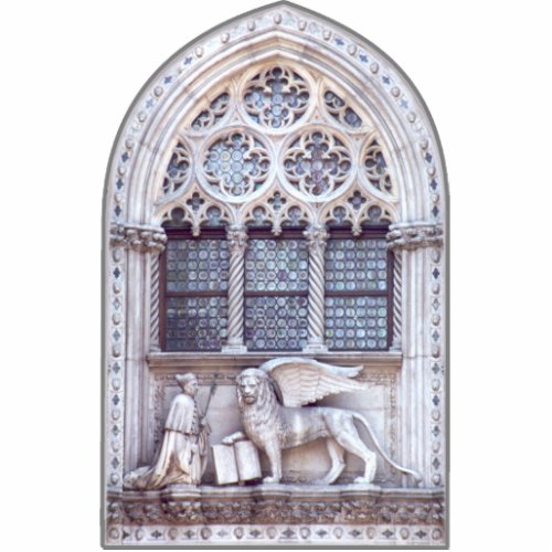 San Marco Winged Lion Window Statuette