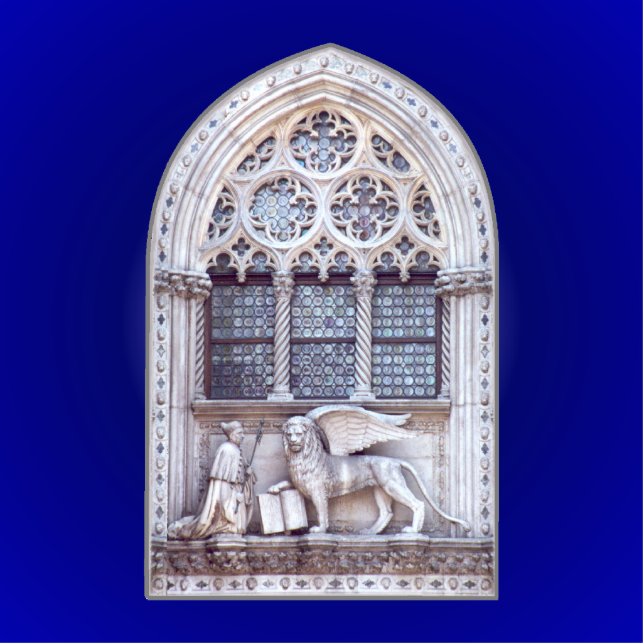 San Marco Winged Lion Window Statuette (Front)