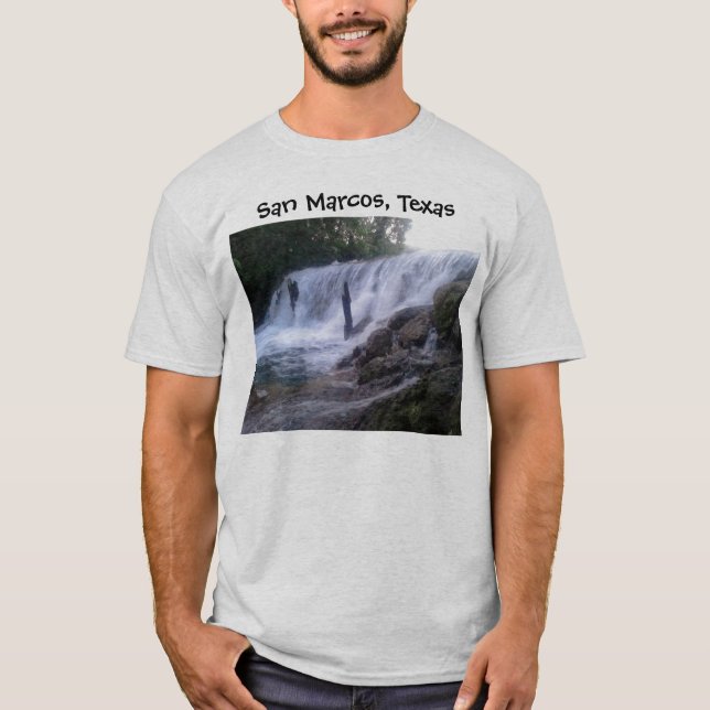 San Marcos River Falls T-Shirt (Front)