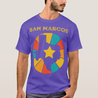 San Marcos Texas Vintage Distressed Souvenir 1 T-Shirt