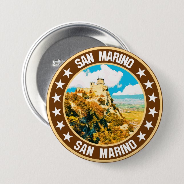 San Marino                                         Button (Front & Back)
