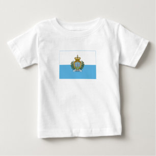 San Marino Flag Baby T-Shirt