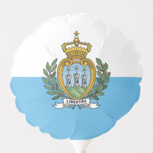 San Marino Flag Balloon