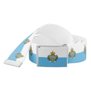 San Marino Flag Belt