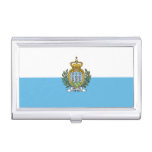 San Marino Flag Business Card Case