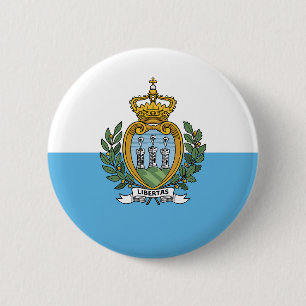 San Marino Flag Button