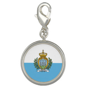 San Marino Flag Charm