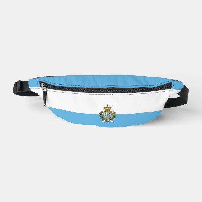 San-Marino flag Fanny Pack (Front)