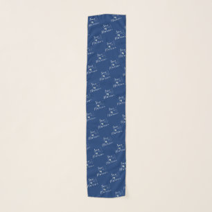 San Marino Flag Heart Scarf