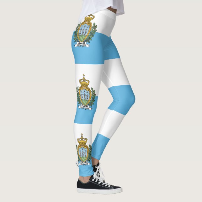 San Marino Flag Leggings (Right)