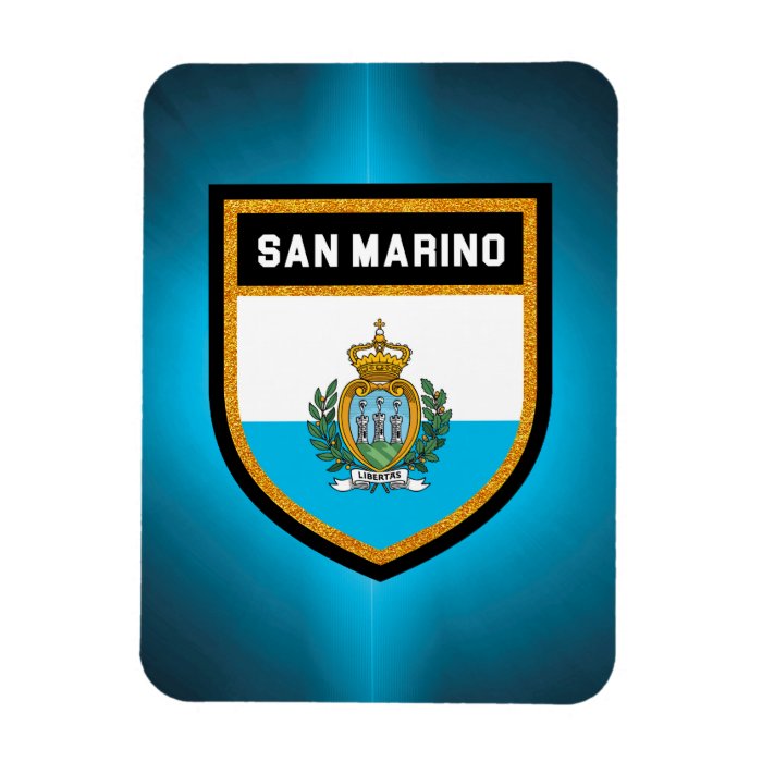 Download San Marino Flag Rectangular Photo Magnet | Zazzle