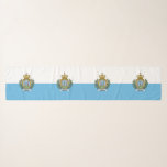San Marino Flag Scarf<br><div class="desc">Patriotic flag of San Marino.</div>