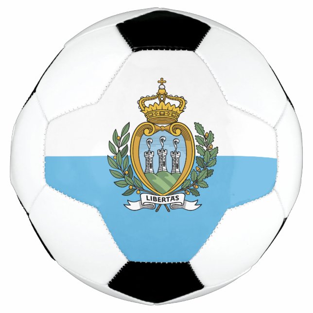 San Marino Flag Soccer Ball (Front)
