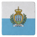 San Marino Flag Trivet