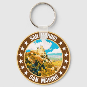 San Marino                                         Keychain