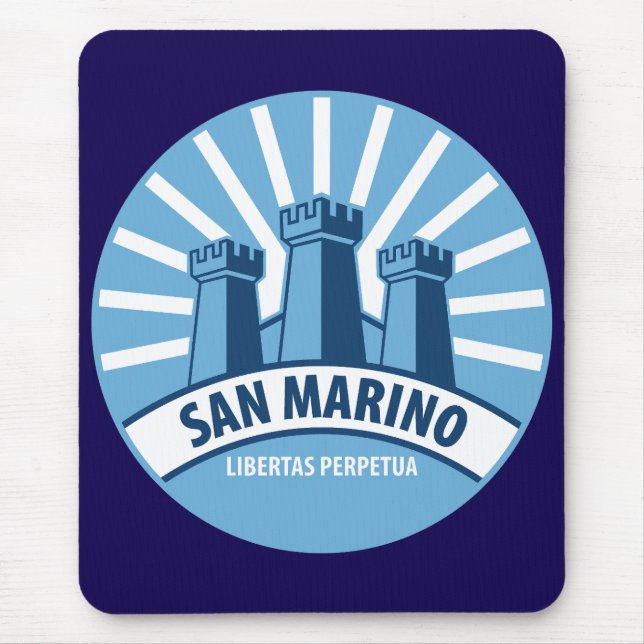 San Marino Libertas Perpetua Mouse Pad (Front)