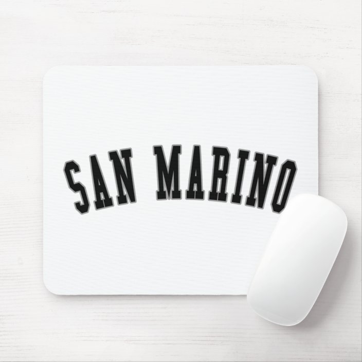San Marino Mouse Pad