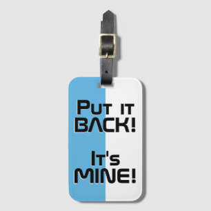 San Marino National Flag Funny Patriotic Luggage Tag