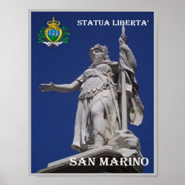 San Marino - Statue of Liberty - Poster (Front)