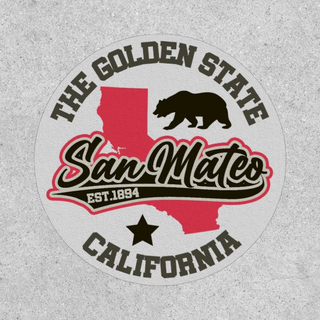 San Mateo,California Patch (Front)