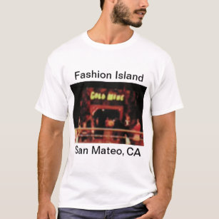 San Mateo Fashion Island Gold Mine T Shirt  