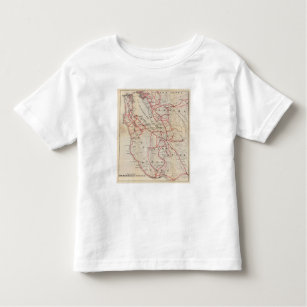 San Mateo, Santa Cruz, Santa Clara, Alameda Toddler T-shirt