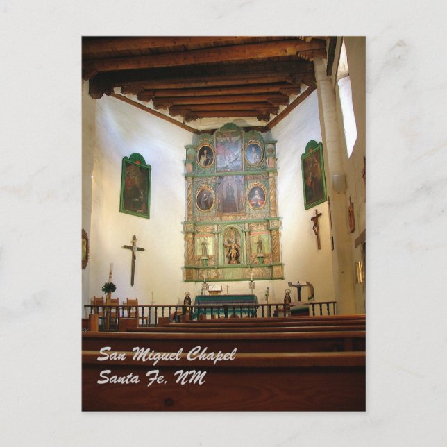 San Miguel Chapel Postcard (Front)