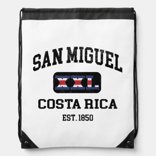 San Miguel Costa Rica _ XXL Athletic Drawstring Bag