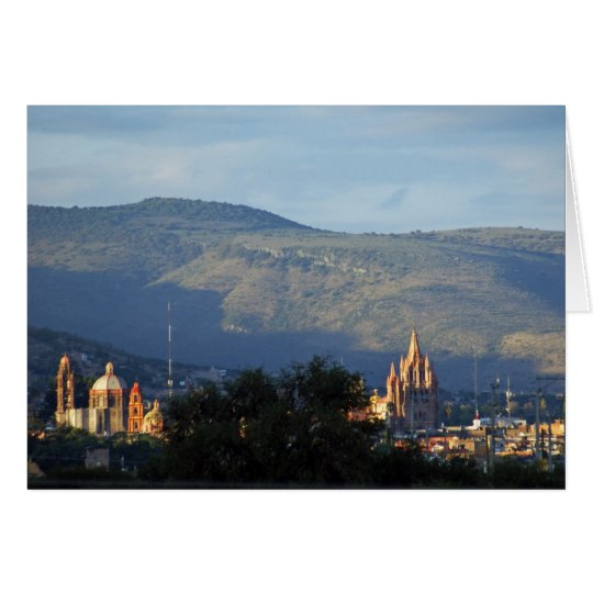 San Miguel de Allende and Hills Card