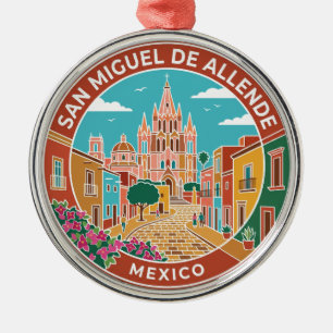 San Miguel de Allende, Mexico Metal Ornament