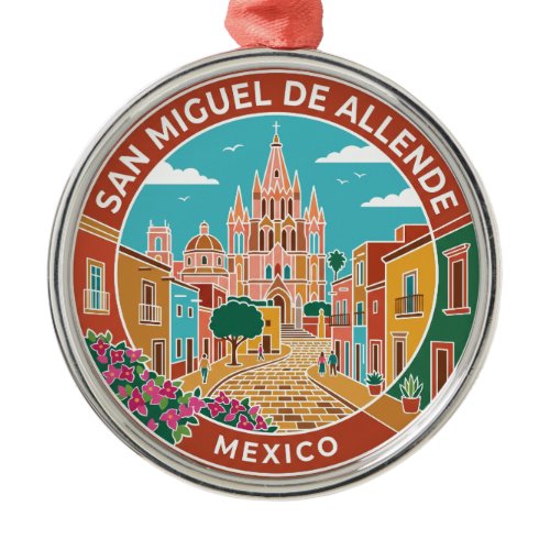 San Miguel de Allende, Mexico Metal Ornament