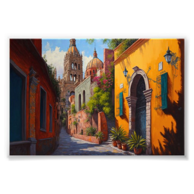 San Miguel de Allende, Mexico Photo Print (Front)