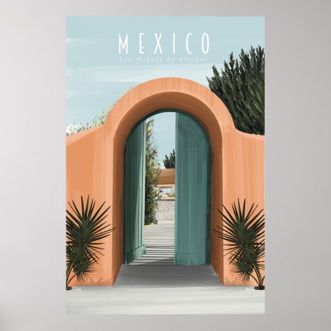 San Miguel de Allende Mexico Poster (Front)