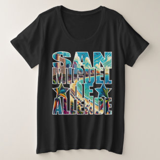 San Miguel de Allende Tropical Beach Vacation Plus Size T-Shirt