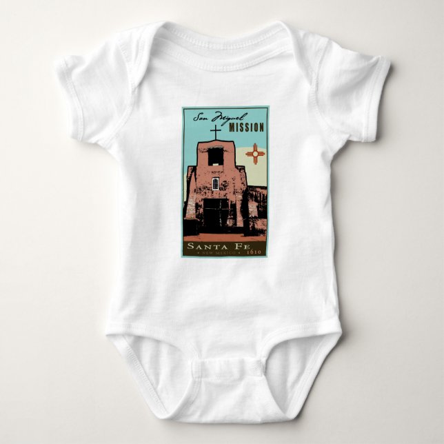 San Miguel Mission Baby Bodysuit (Front)