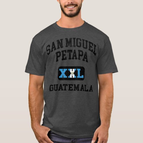 San Miguel Petapa Guatemala XXL Athletic design T_Shirt