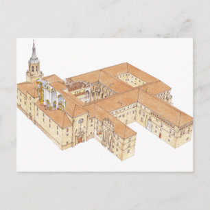 San Millan de la Cogolla Monastery. La Rioja Postcard