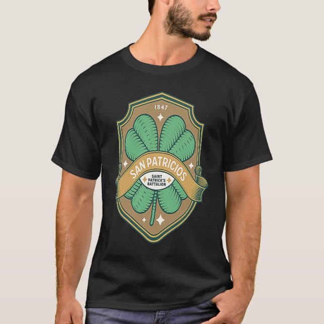San Patricios Saint Patrick's Battalion  1 T-Shirt (Front)