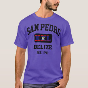 San Pedro Belize XXL Athletic design T-Shirt